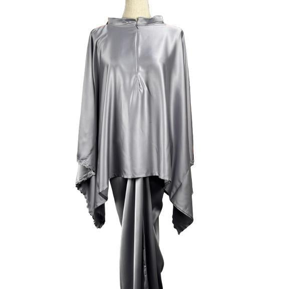 BAJU KURUNG MULBERRY SILK BATWING KAIN PARIO FREE SAIZ
