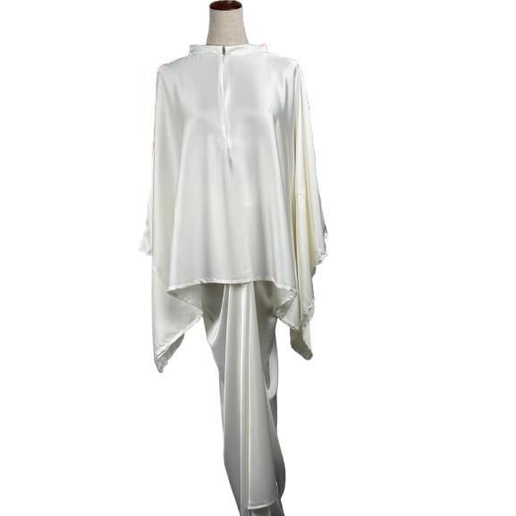 BAJU KURUNG MULBERRY SILK BATWING KAIN PARIO FREE SAIZ